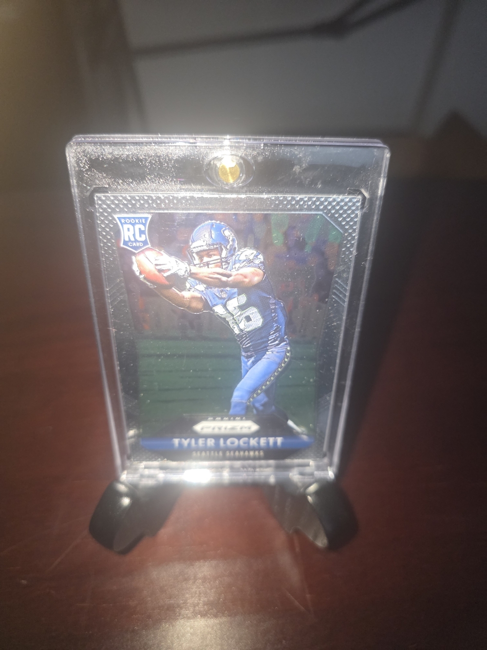 Panini Tyler Lockett Seahawks Card - Navy & White
